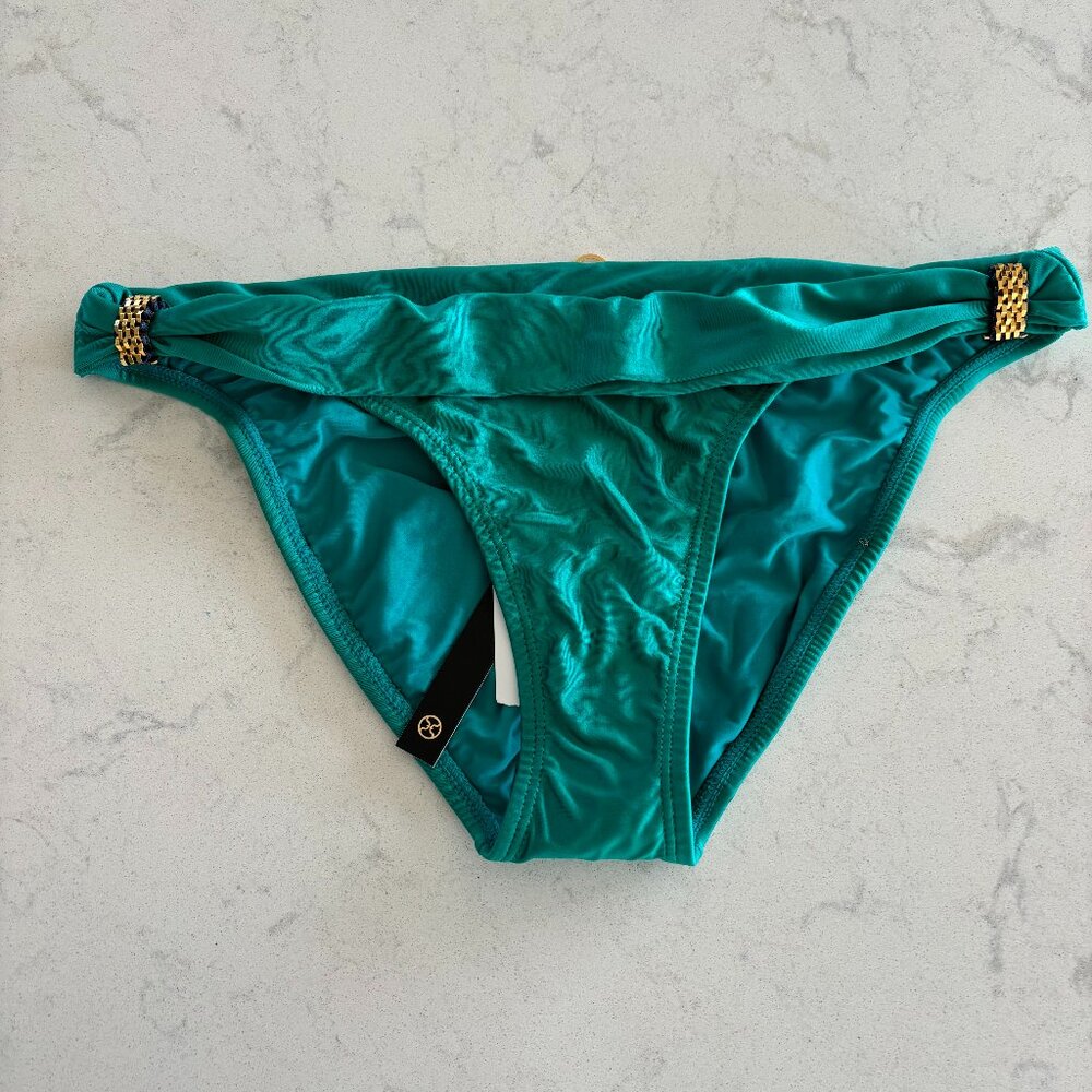 Vix Bikini Teal Green Bottoms - Size Small - NWT